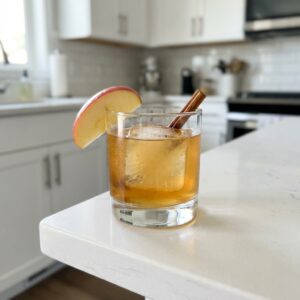 Vanilla Bourbon Cider Cocktail Recipe