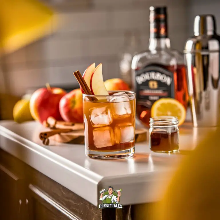 Vanilla Bourbon Cider Cocktail Recipe