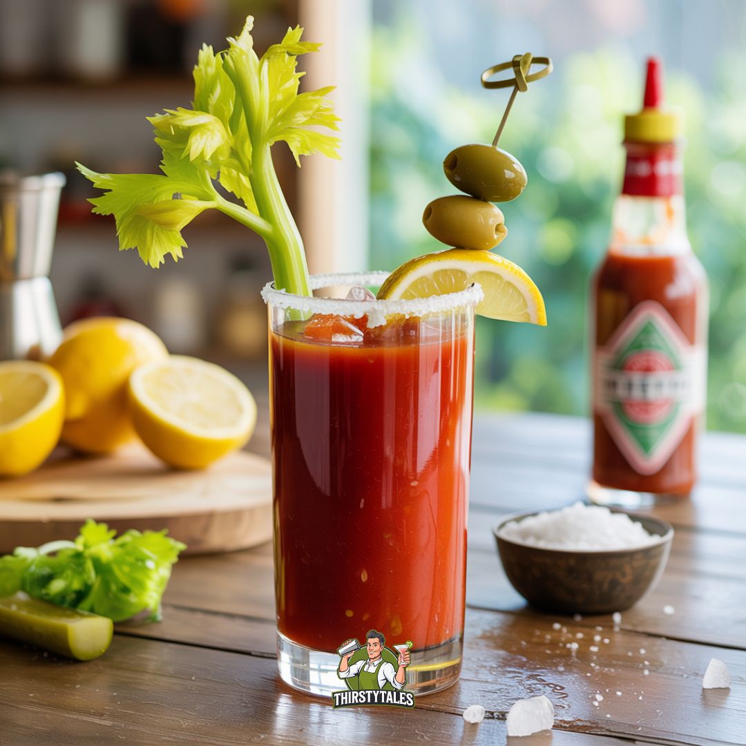 Virgin Bloody Mary Cocktail Recipe