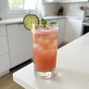 Watermelon Cucumber Sipper Cocktail Recipe