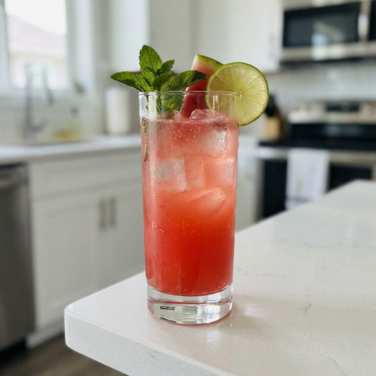 Watermelon Mint Cooler Cocktail Recipe