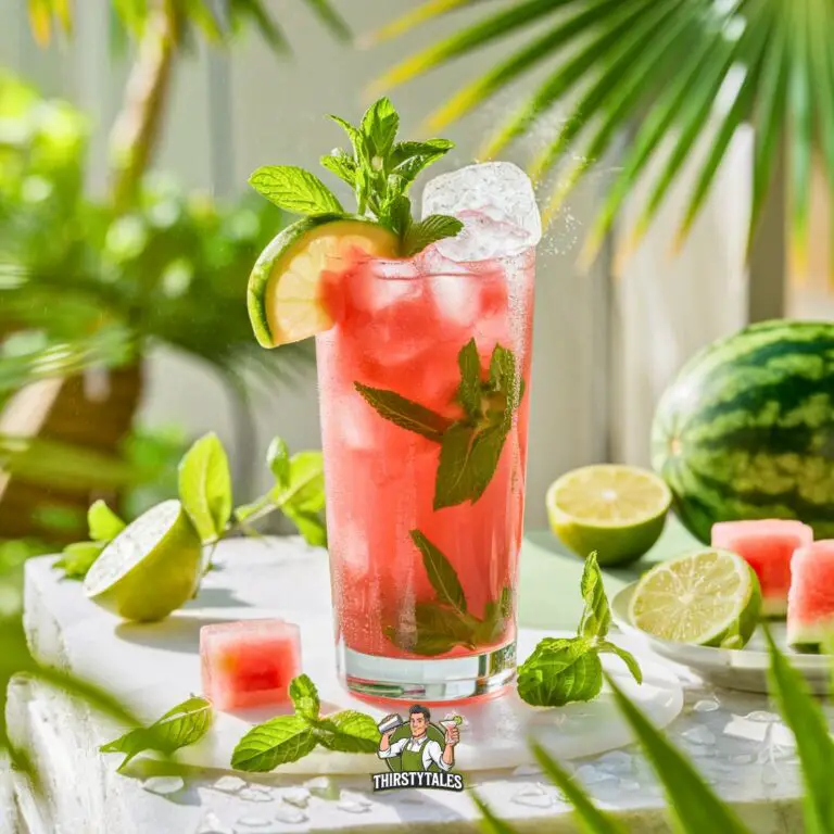 Watermelon Mojito Cocktail Recipe