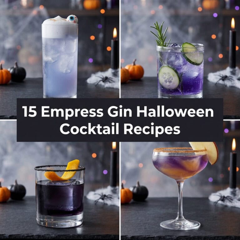 15 Empress Gin Halloween Cocktail Recipes