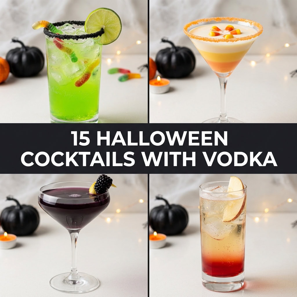 15 Halloween Cocktails with Vodka