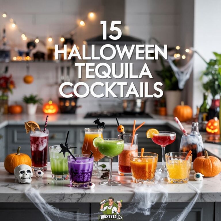 15 Halloween Cocktail with Tequila