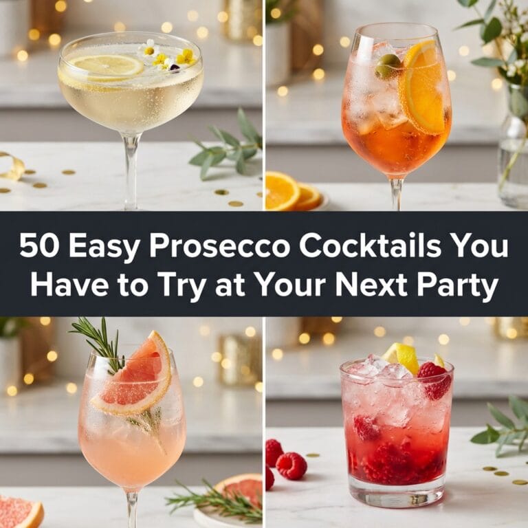 50 Easy Prosecco Cocktails You Have to Try at Your Next Party