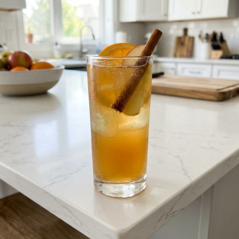 Apple Cider Bourbon Punch Cocktail Recipe