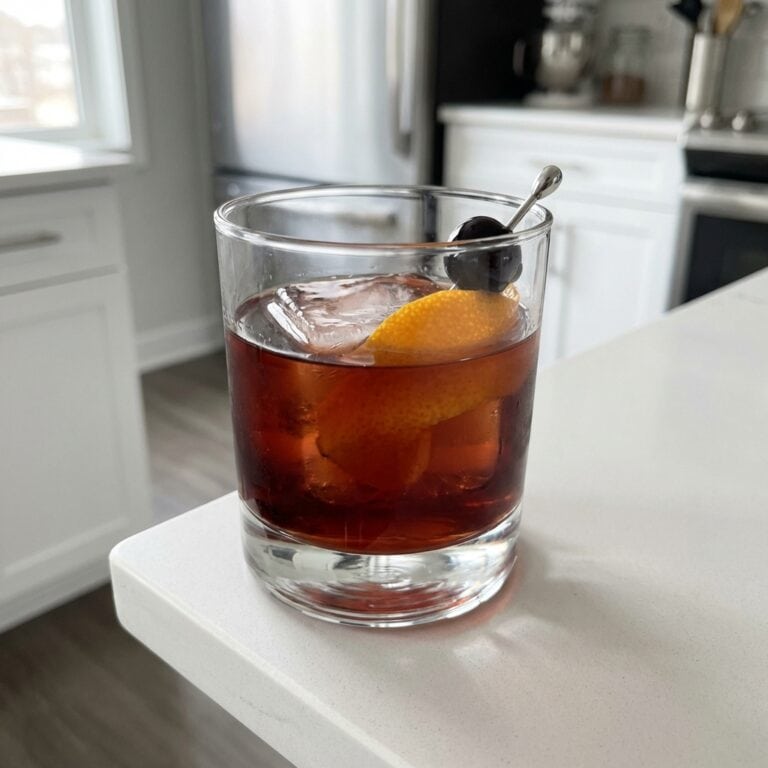 Black Cherry Old Fashioned Cocktail Recipe