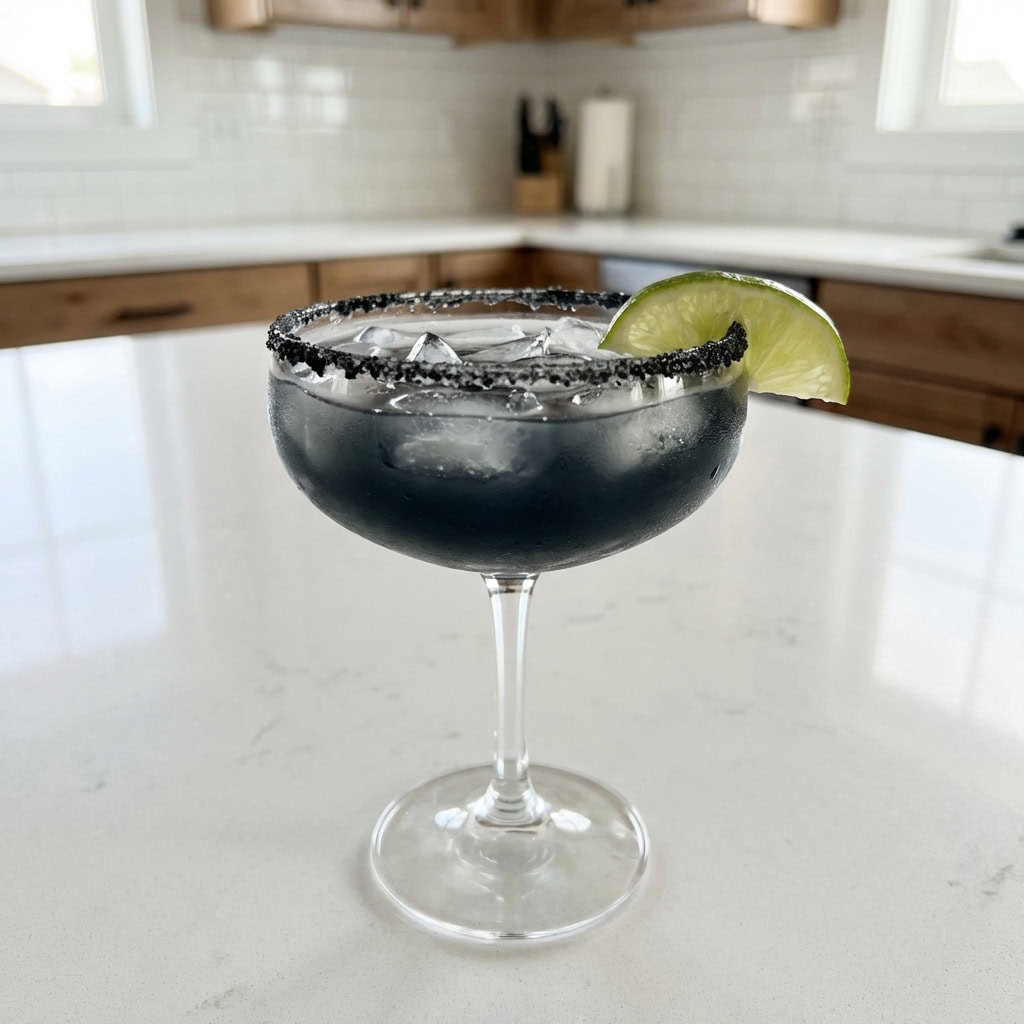 Black Magic Margarita Cocktail Recipe