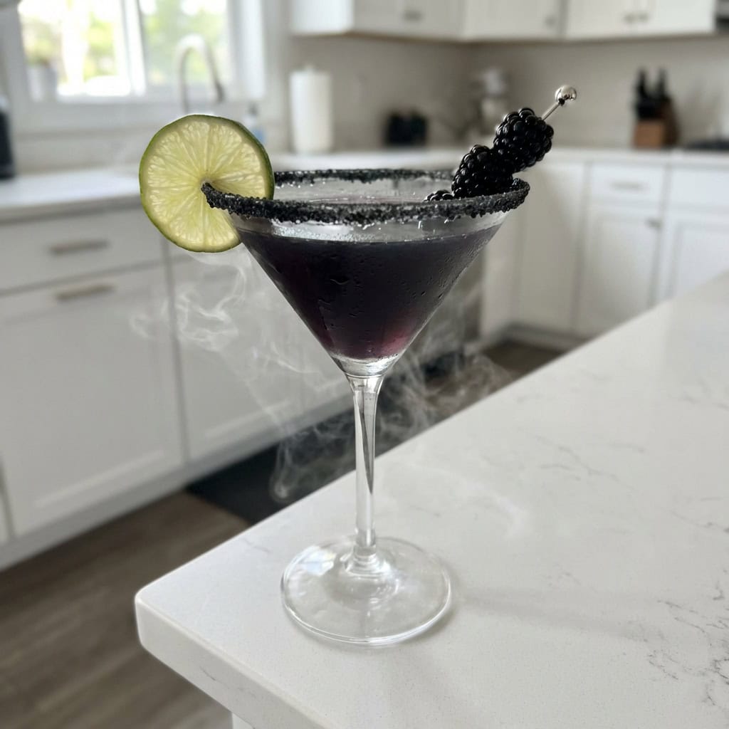 Black Widow Martini Cocktail Recipe
