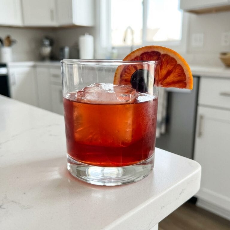 Blood Orange Old Fashioned Cocktail Recipe