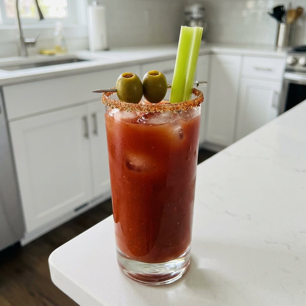 Bloody Mary with a Twist Cocktail Recipe