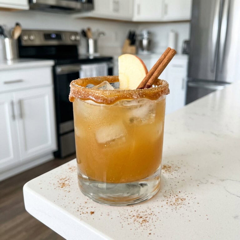 Caramel Apple Rum Cocktail Recipe