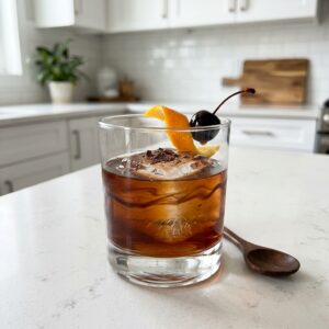 Chocolate Hazelnut Old Fashioned Cocktail Recipe