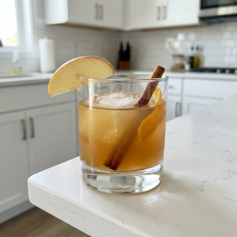 Cinnamon Apple Old Fashioned Cocktail Recipe