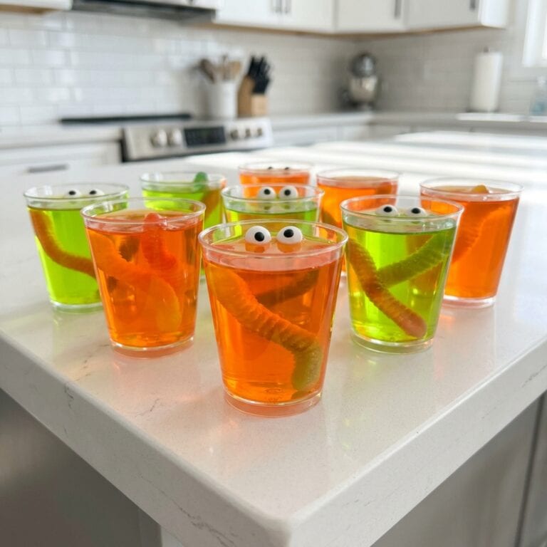 Creepy Crawly Jello Shots Cocktail Recipe