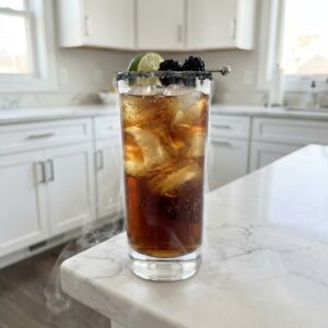 Dark and Stormy Halloween Cocktail Recipe