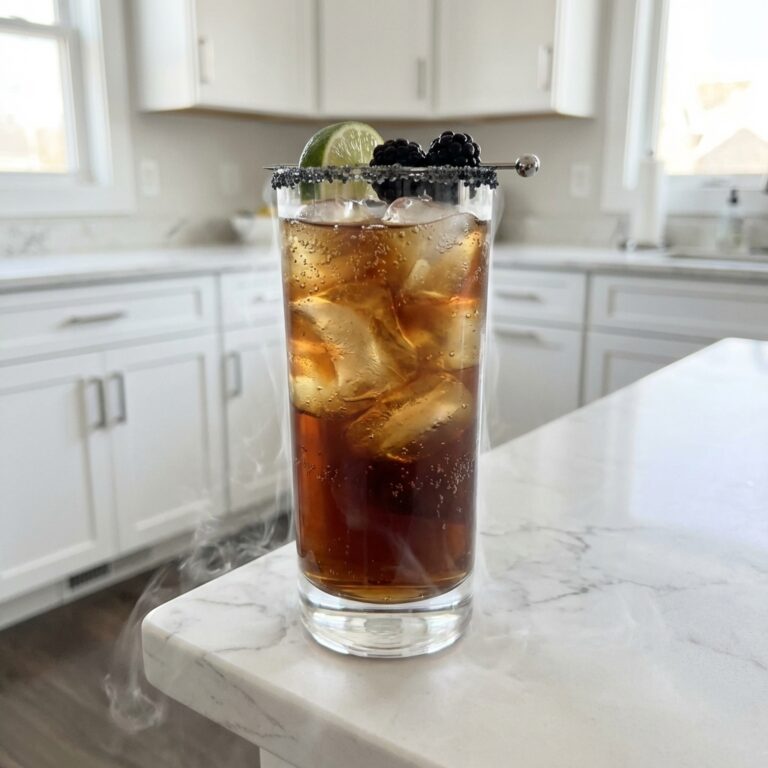 Dark and Stormy Halloween Cocktail Recipe