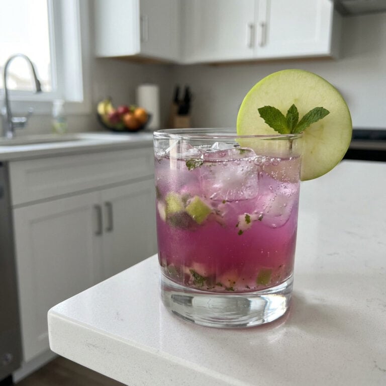 Empress Gin Candy Apple Smash Cocktail Recipe