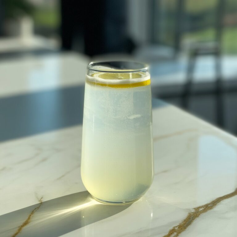 Ghostly Gin Fizz Cocktail Recipe