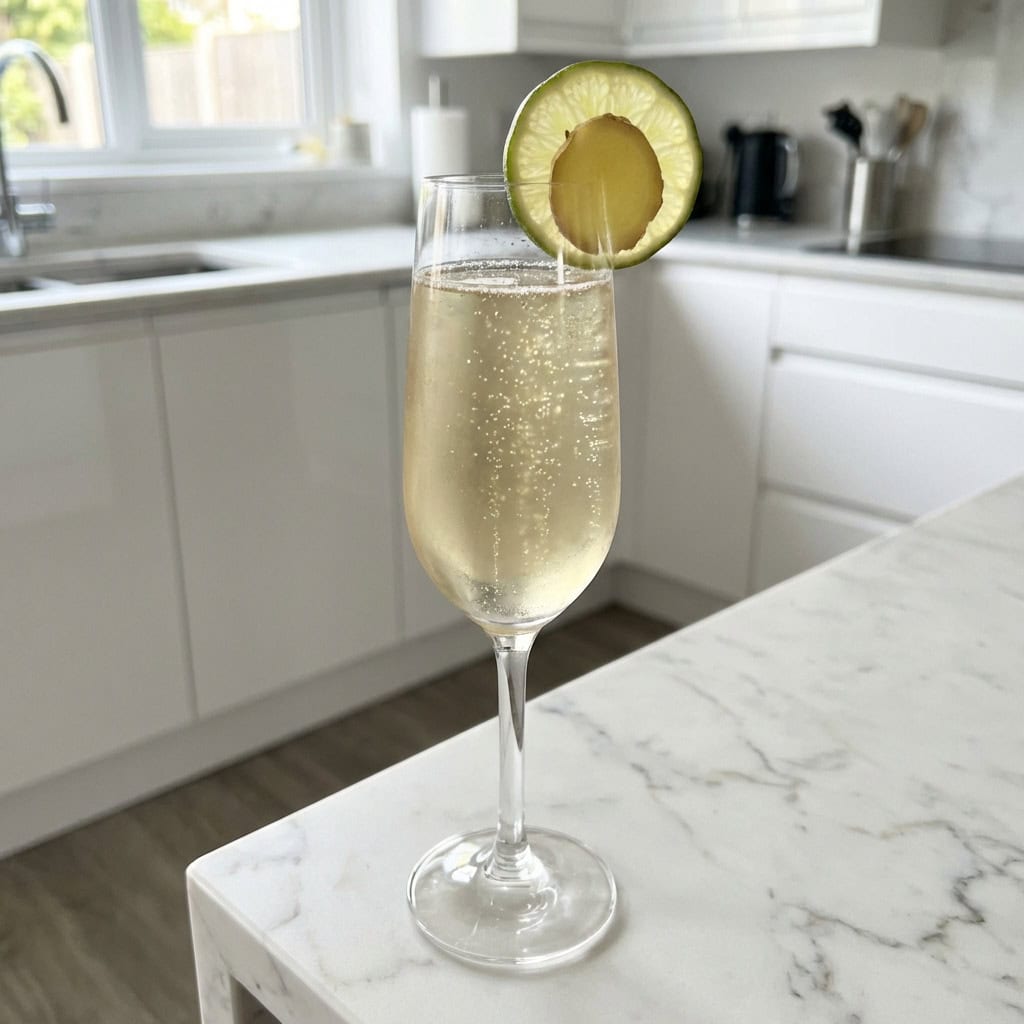 Ginger and Lime Prosecco Cocktail Recipe