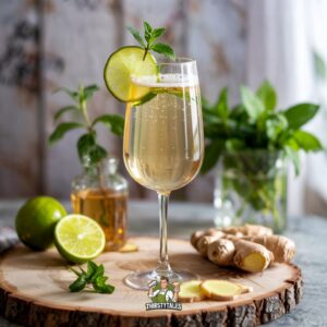 Ginger and Lime Prosecco Cocktail Recipe