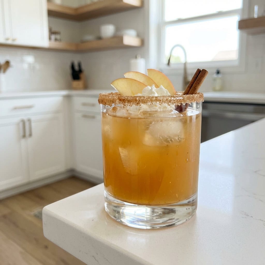 Haunted Apple Pie with vodka Cocktail Recipe