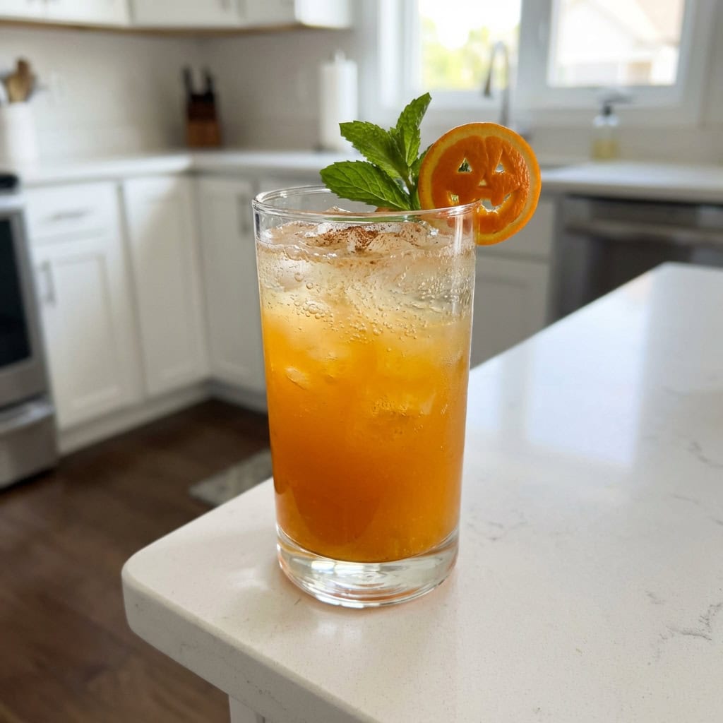 Jack-O’-Lantern Julep Cocktail Recipe