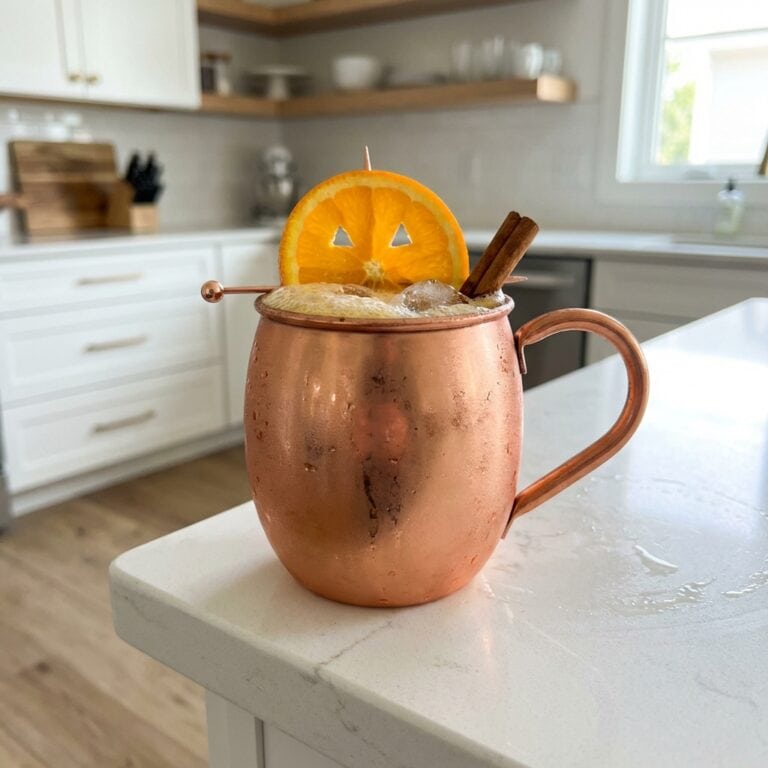Jack-o’-Lantern Mule Cocktail Recipe