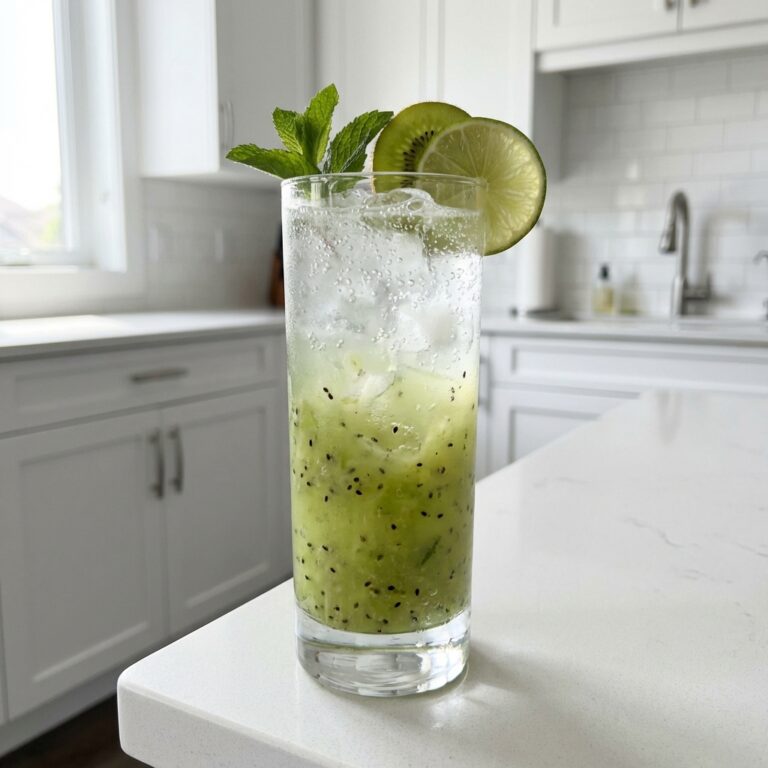 Kiwi Mint Cooler Cocktail Recipe