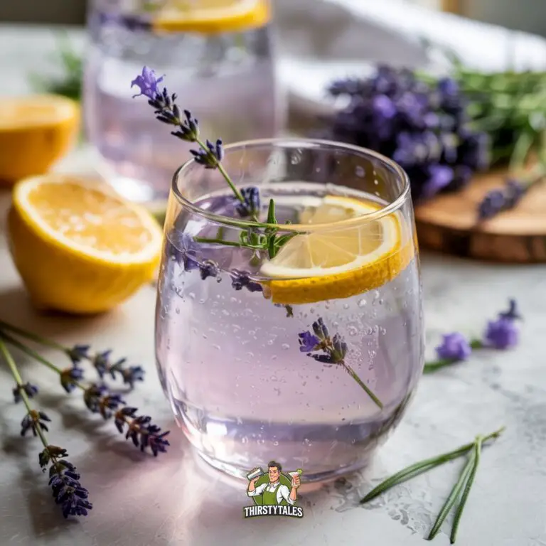 Lavender Aloe Vera Drink Mocktail Recipe