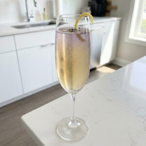 Lavender Champagne Cocktail Recipe