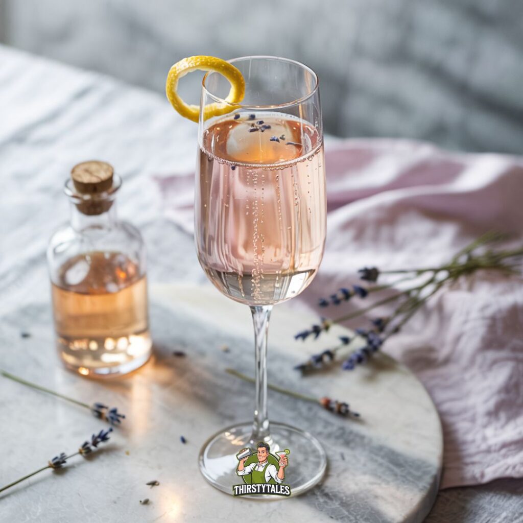 Lavender Champagne Cocktail Recipe