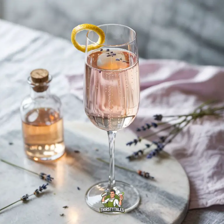 Lavender Champagne Cocktail Recipe