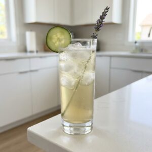 Lavender Cucumber Cooler Cocktail Recipe