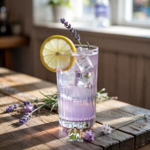 Lavender Gin Collins Cocktail Recipe