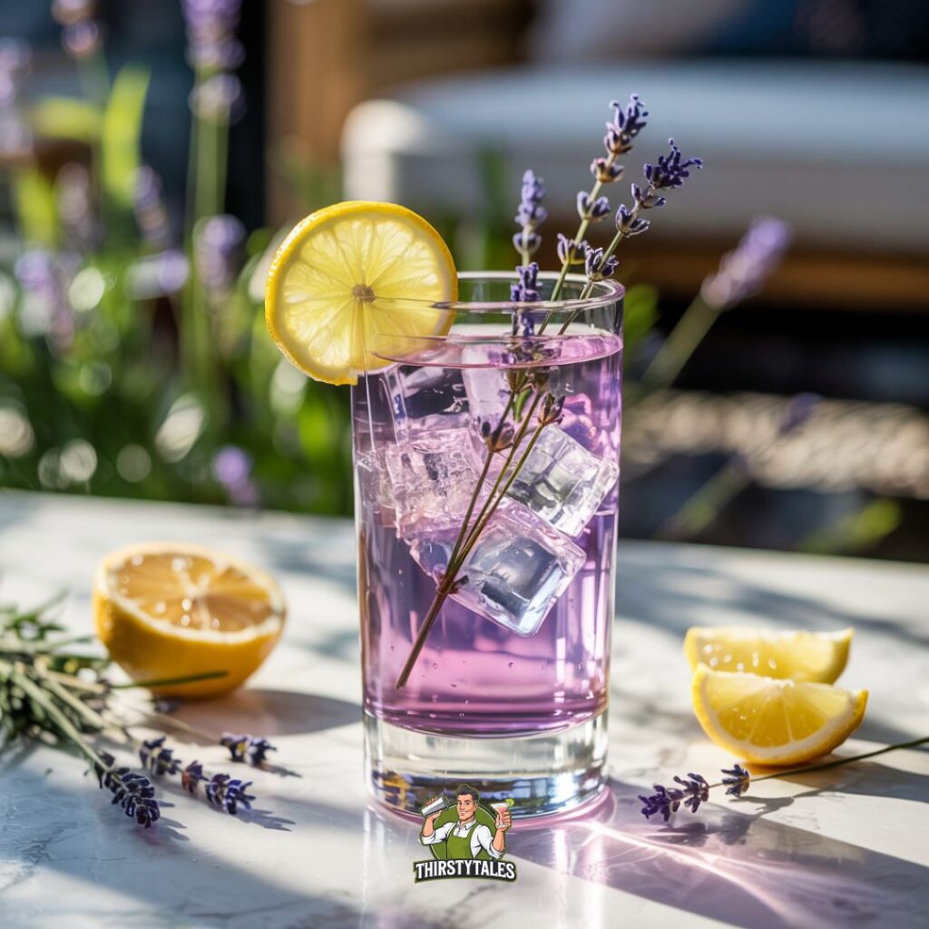Lavender Gin and Tonic Cocktail Recipe