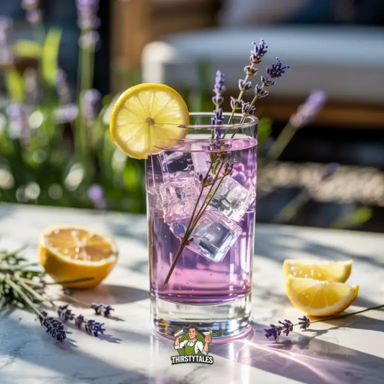 Lavender Gin and Tonic Cocktail Recipe