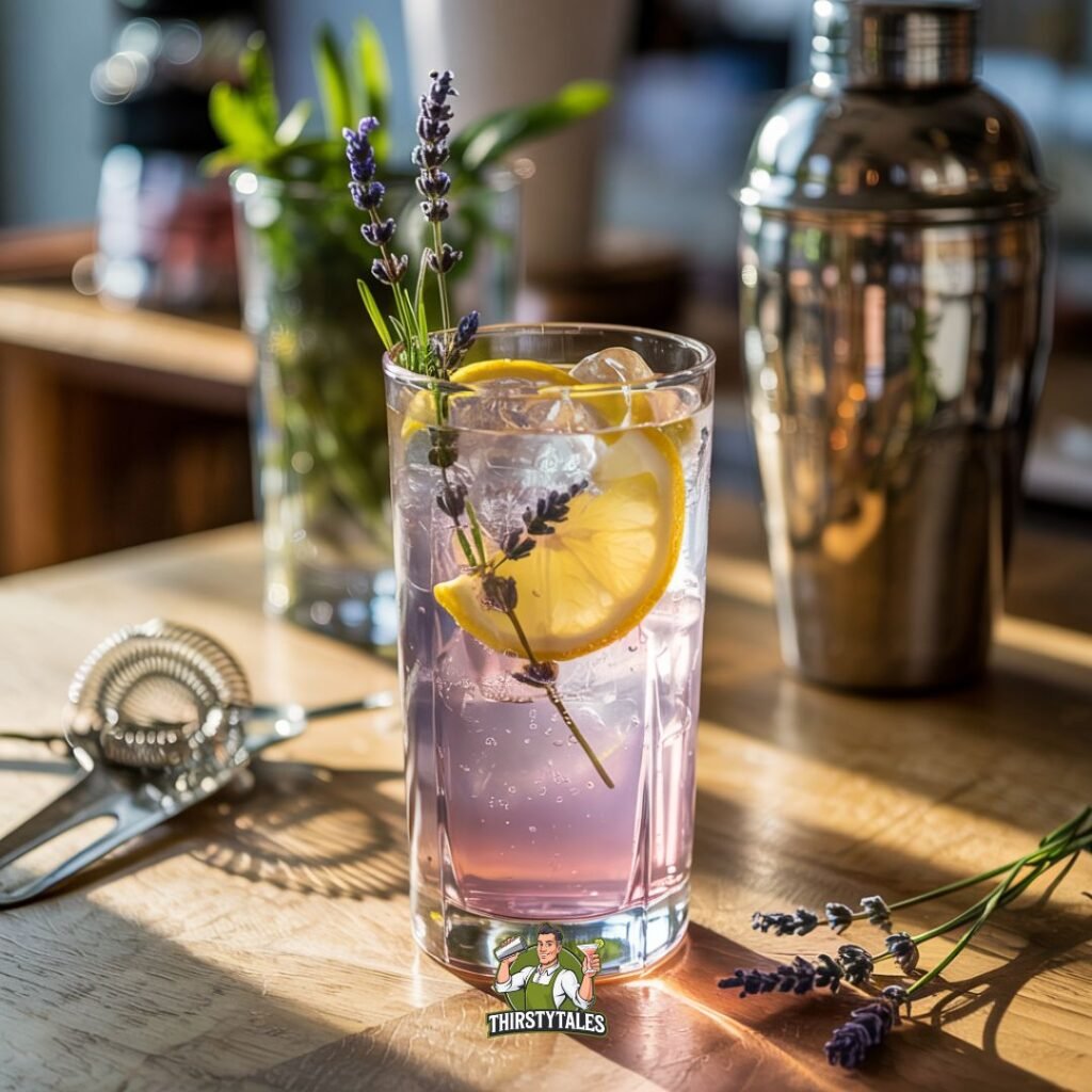 Lavender Ginger Ale Mocktail Recipe