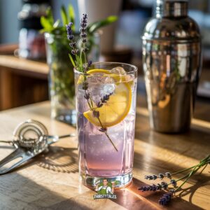 Lavender Ginger Ale Mocktail Recipe