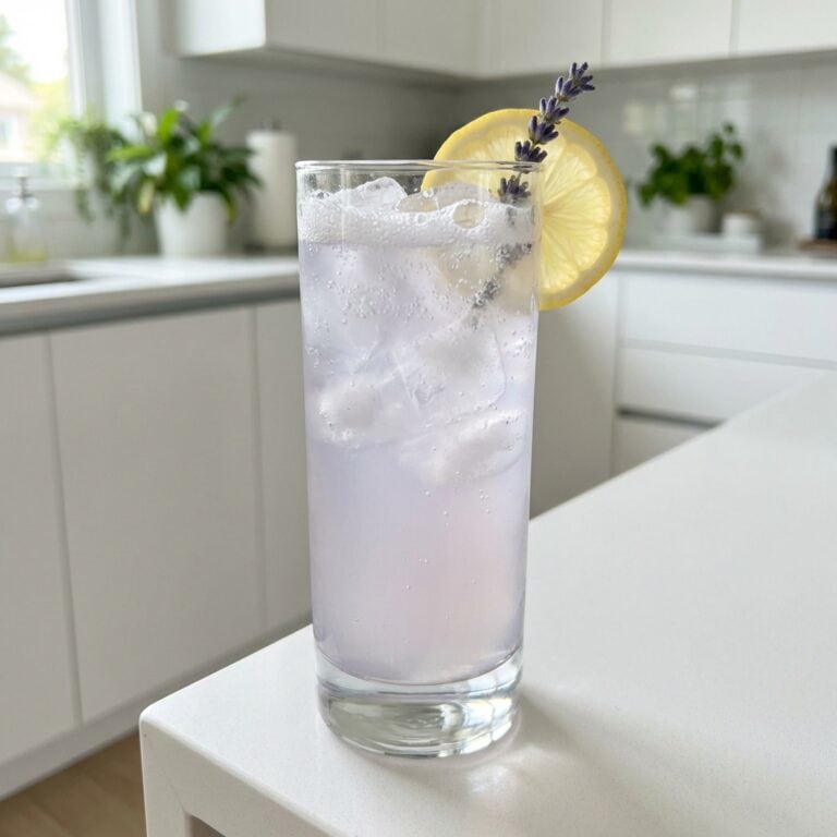 Lavender Lemonade Fizz Mocktail Recipe