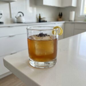 Lavender Maple Bourbon Cocktail Recipe