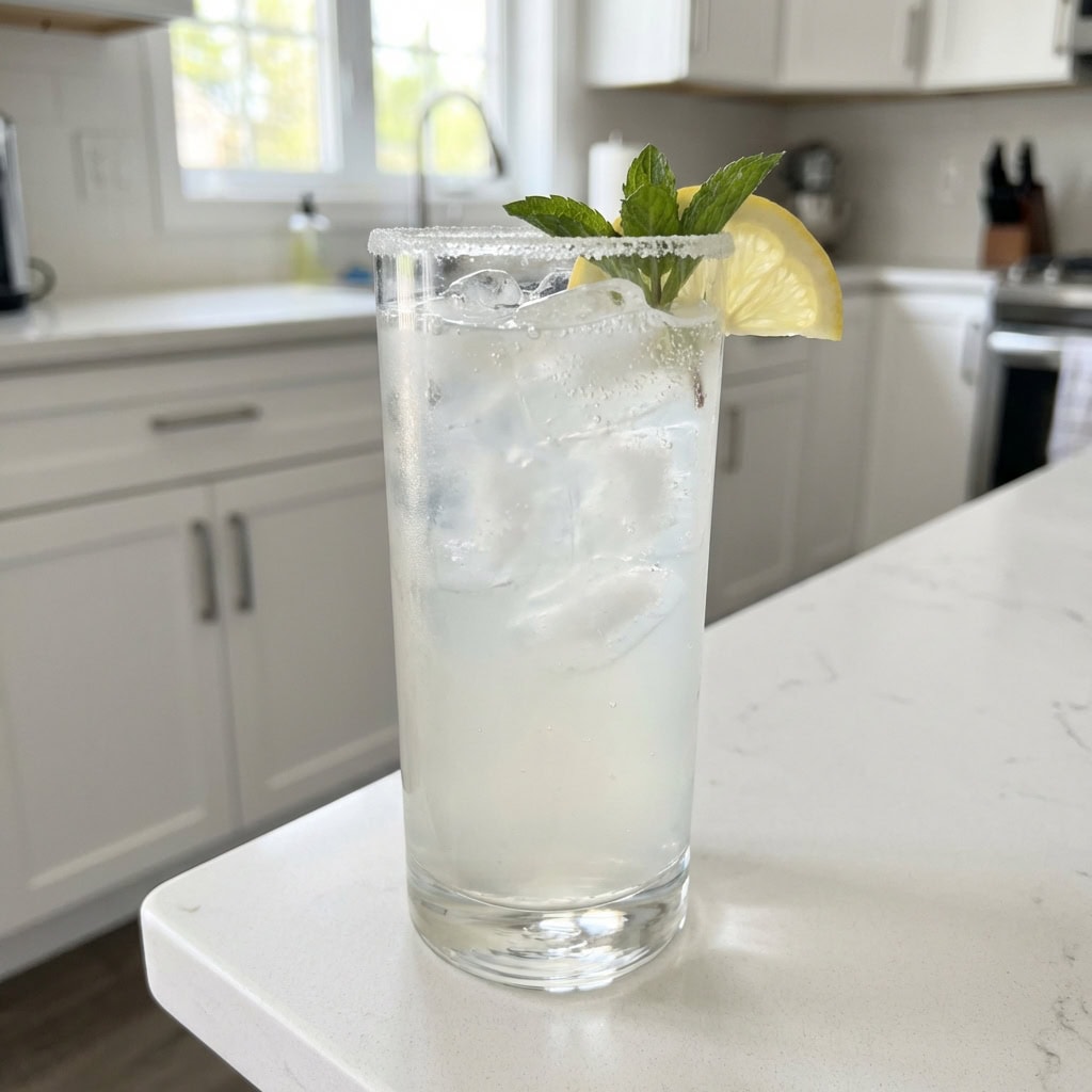 Lavender Mint Cooler Mocktail Recipe
