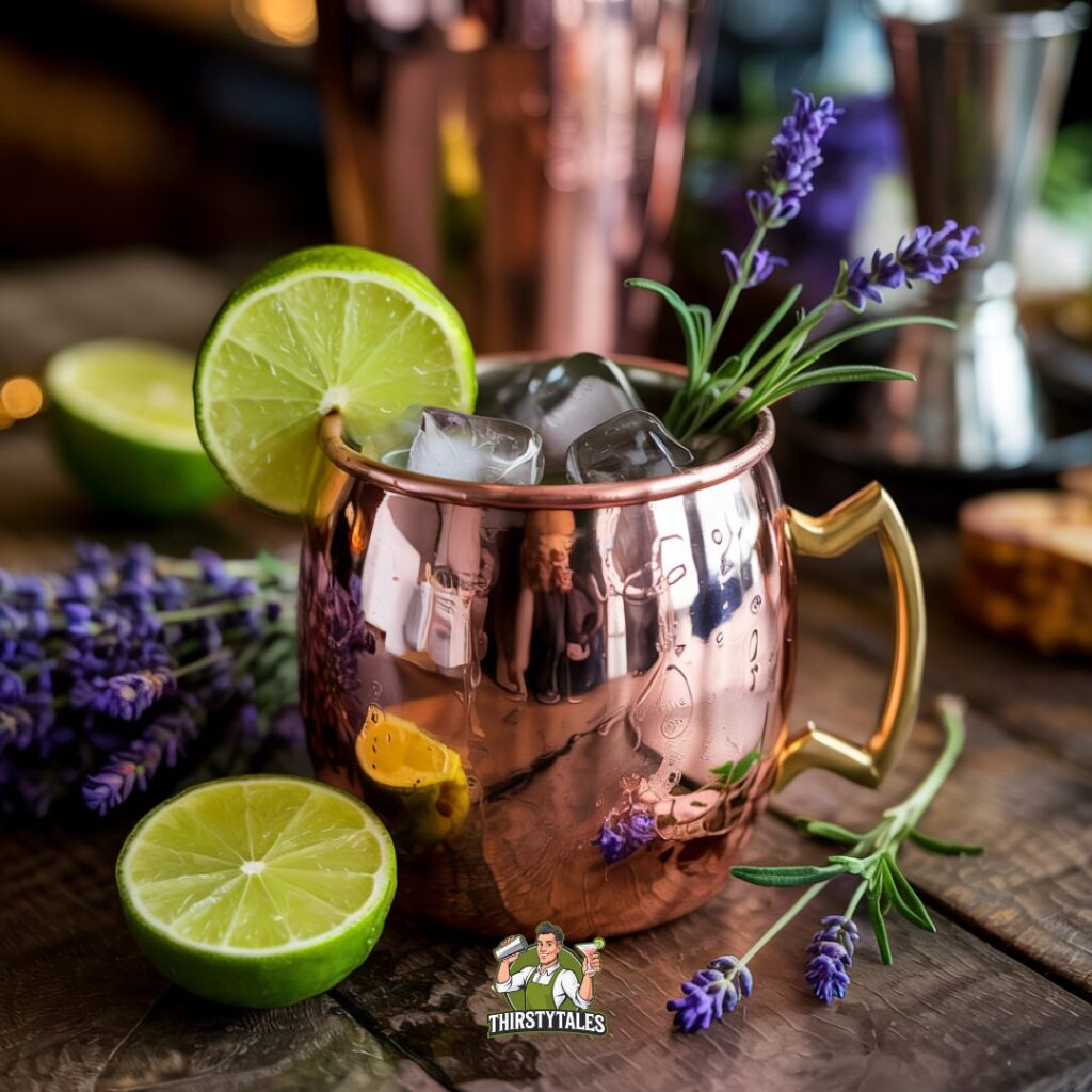 Lavender Moscow Mule Cocktail Recipe