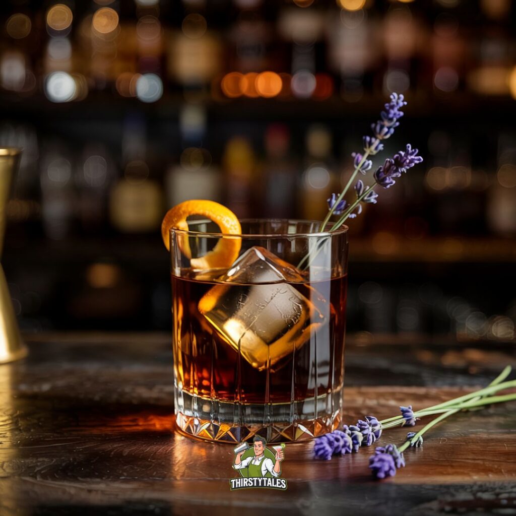 Lavender Old Fashioned Cocktail Recipe