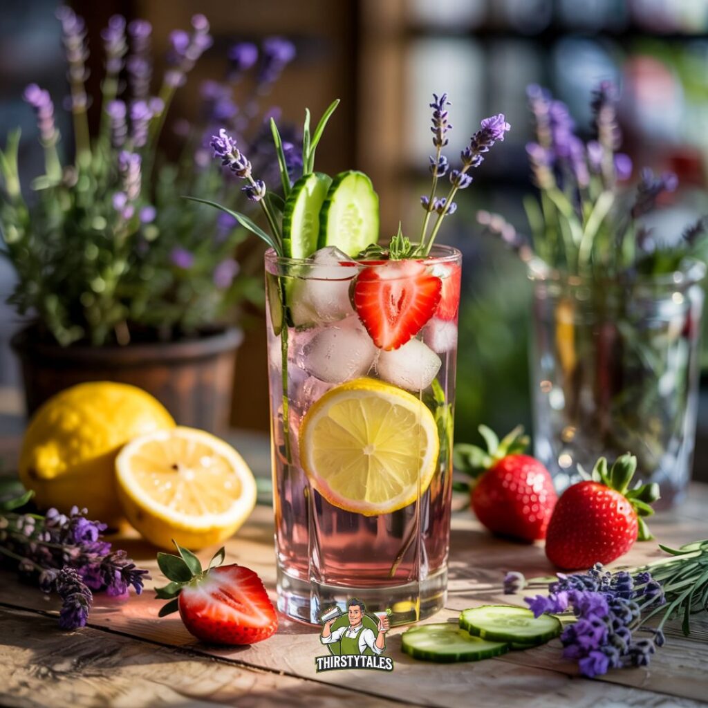 Lavender Pimm’s Cup Cocktail Recipe