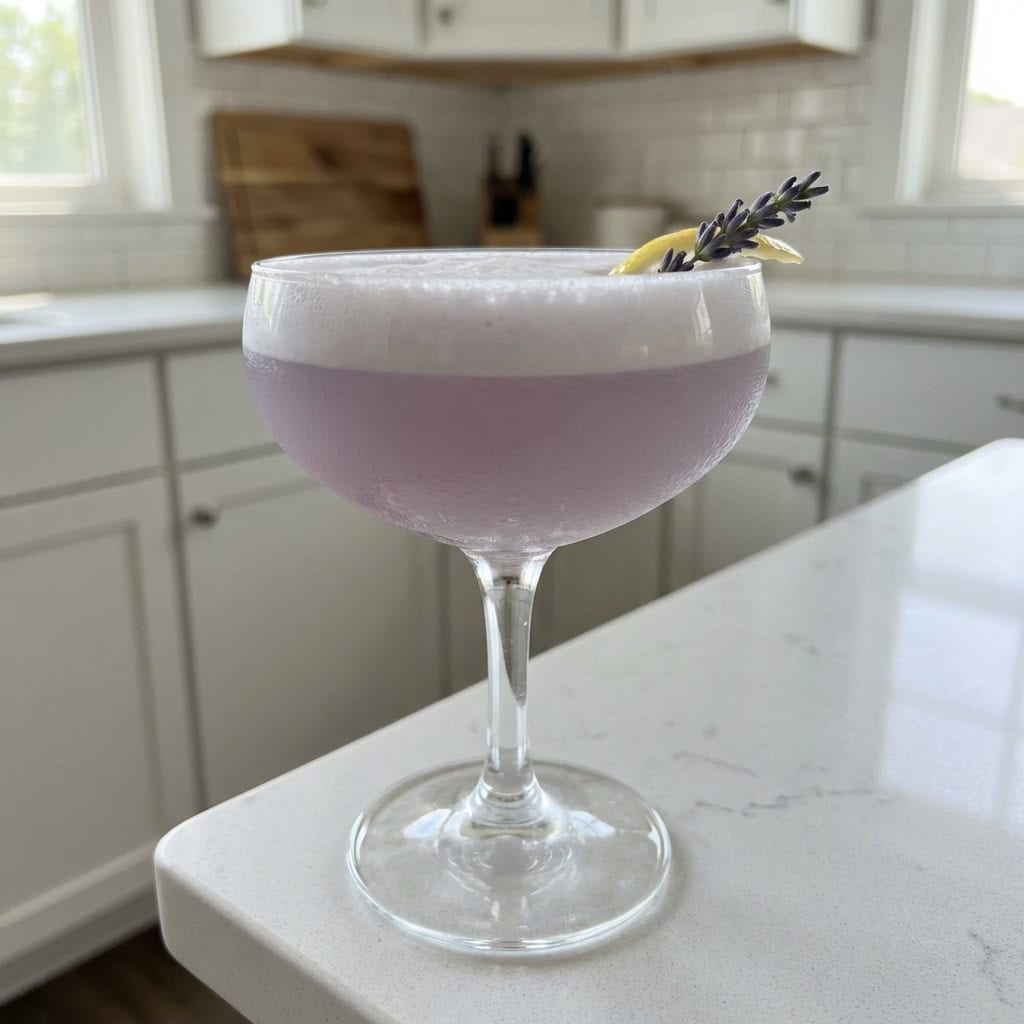Lavender Sour Cocktail Recipe