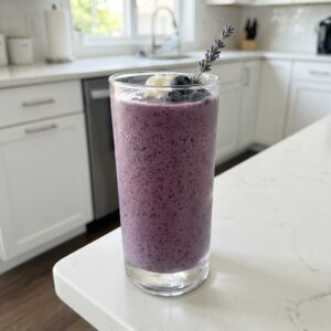 Lavender Vanilla Smoothie Mocktail Recipe