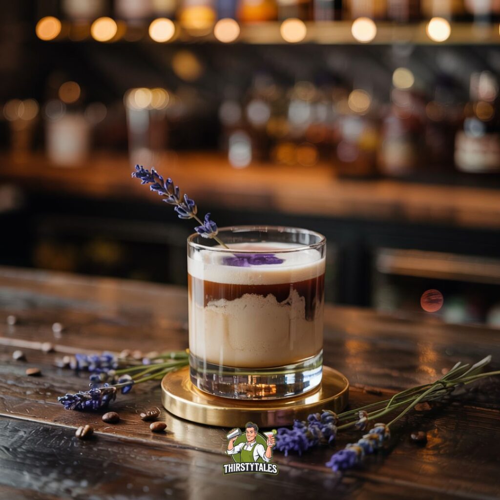 Lavender White Russian Cocktail Recipe