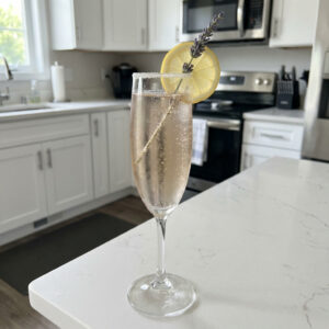 Lavender and Lemon Prosecco Cocktail Recipe